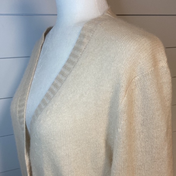 Reed Krakoff Cashmere Button Front Cardigan Sweater - Picture 6 of 16